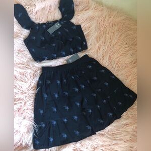 Top and skirt set NWT Abercrombie & Fitch